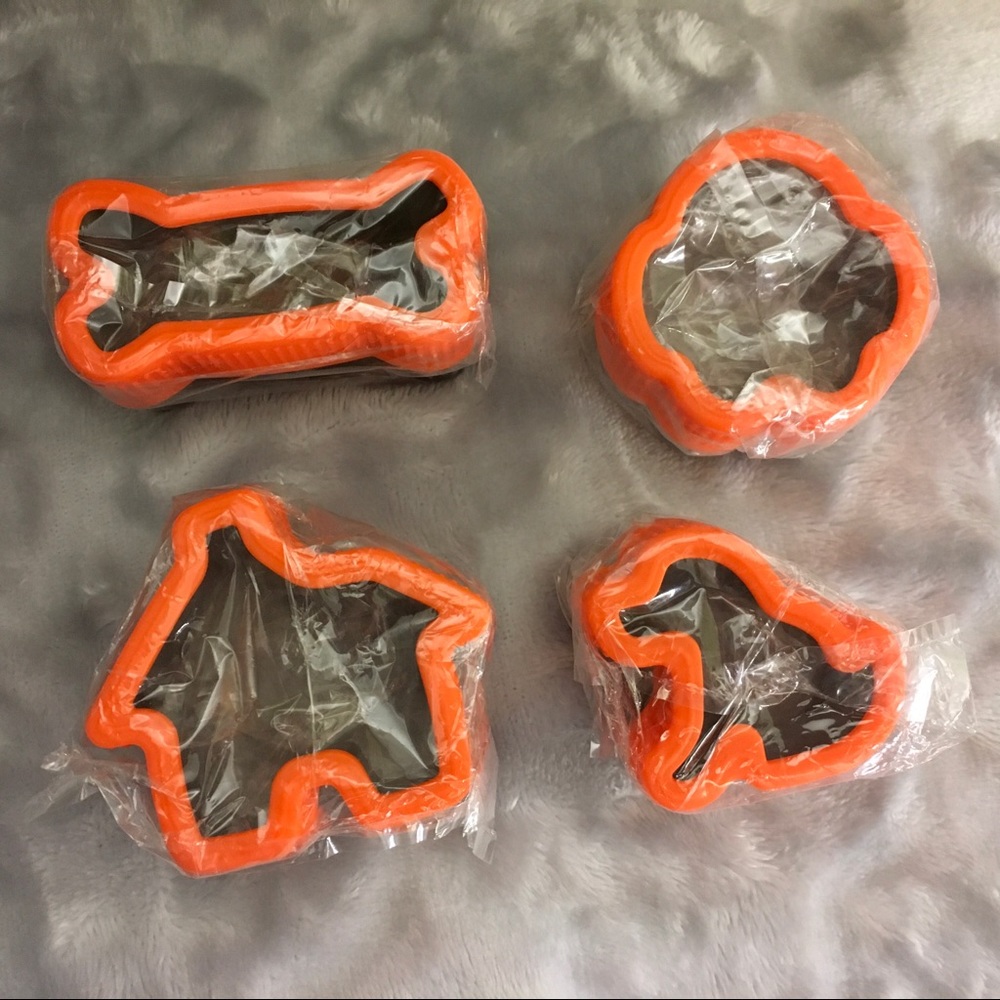 Dog Metal Cookie Cutters Set of 4
